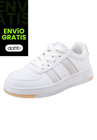 Zapatos Casuales Tipo Sneaker Elloel Para Niña Blanco Brash 198440 Payless Brash