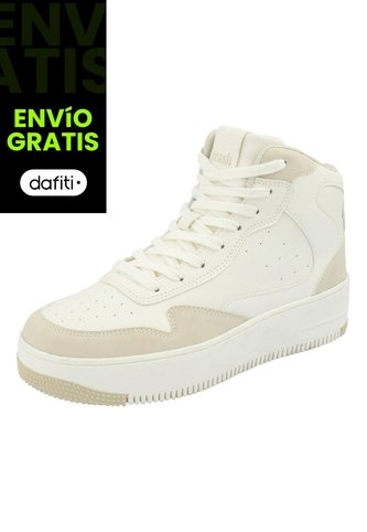Zapatos Hi Top Court Tipo Sneakers Para Mujer Brash Payless Bronceado 198531 Brash