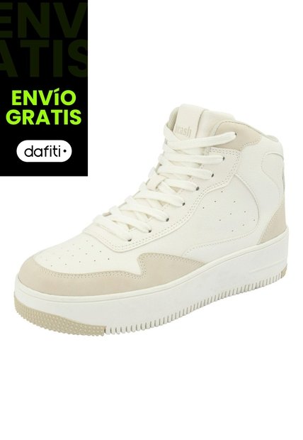 Zapatos Hi Top Court Tipo Sneakers Para Mujer Brash Payless Bronceado 198531