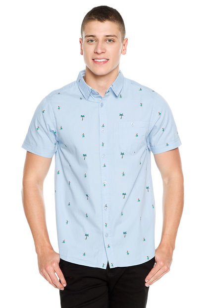 Camisa Azul Brave Soul