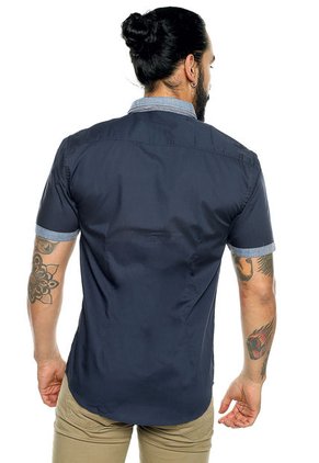 Camisa Azul Brave Soul