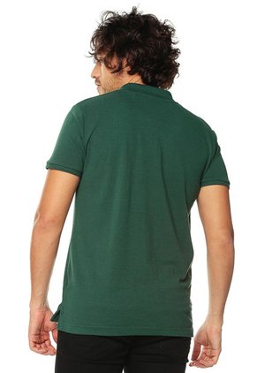 Camiseta Polo Verde Oliva Brave Soul