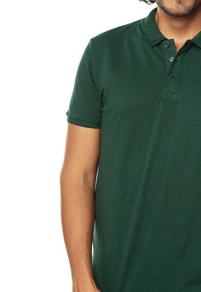 Camiseta Polo Verde Oliva Brave Soul