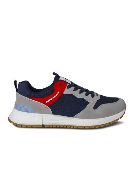 Tenis Hombre Breaker - Color Gris/Azul