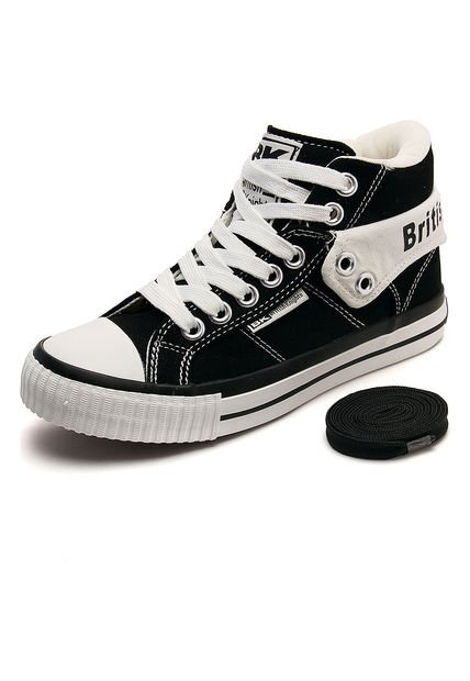 Tenis Lifestyle Negro-Blanco British Knights