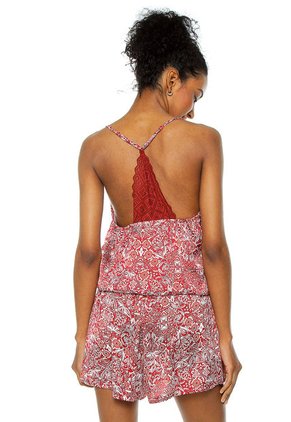 Enterizo Rojo Pijama Bronzini Éxito