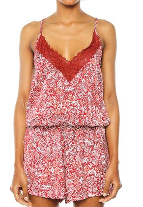 Enterizo Rojo Pijama Bronzini Éxito