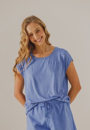 Camiseta Pijama Azul Bronzini Éxito