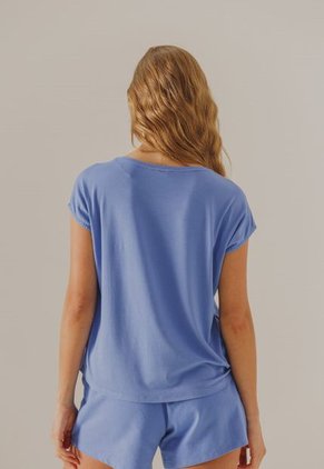 Camiseta Pijama Azul Bronzini Éxito