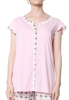 Pijama Rosa-Blanco Bronzini Éxito