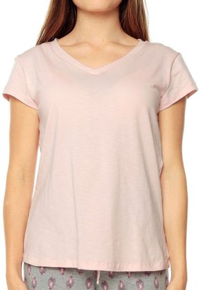 Camiseta Pijama Rosado Bronzini Éxito