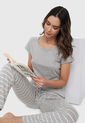 Camiseta Pijama Gris Bronzini Éxito de Bronzini