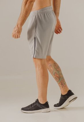 Pantaloneta Gris-Negro Bronzini Active Éxito
