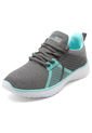 Tenis Lifestyle Gris-Verde Menta Bronzini Active - Éxito de Bronzini Active