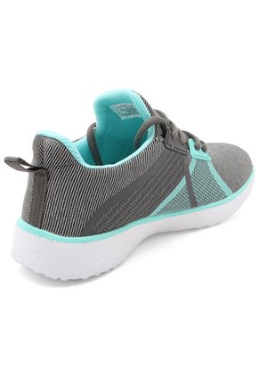 Tenis Lifestyle Gris-Verde Menta Bronzini Active - Éxito