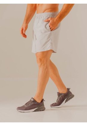 Pantaloneta Gris Bronzini Active Éxito