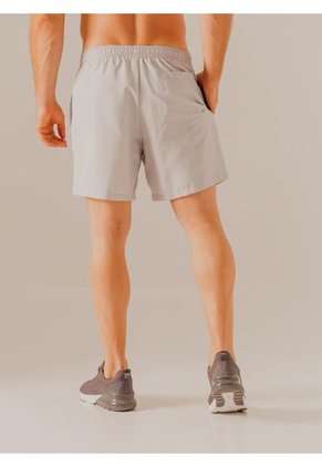 Pantaloneta Gris Bronzini Active Éxito