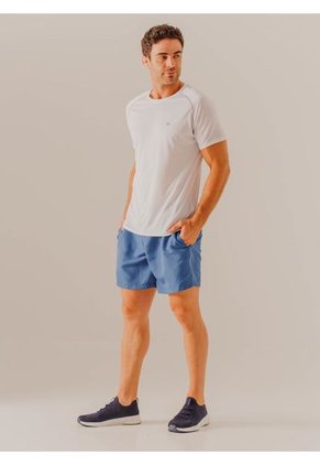 Pantaloneta Azul Petróleo Bronzini Active Éxito