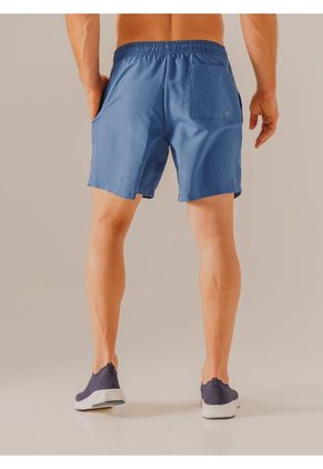 Pantaloneta Azul Petróleo Bronzini Active Éxito