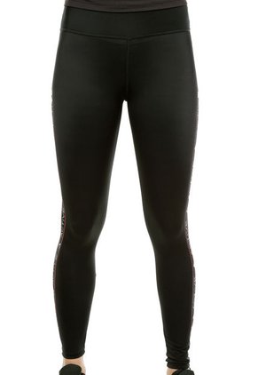 Leggings Negro-Rojo-Gris Bronzini Active Éxito