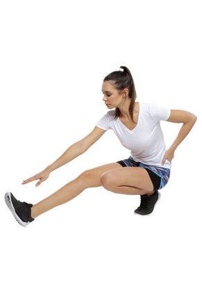 Short Azul-Morado-Blanco Bronzini Active Éxito