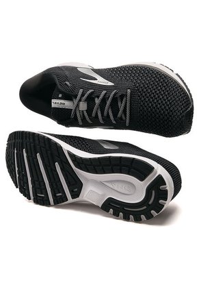 Tenis Running Gris-Negro-Blanco Brooks Revel 2