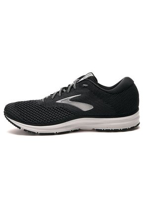 Tenis Running Gris-Negro-Blanco Brooks Revel 2