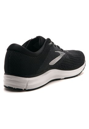 Tenis Running Gris-Negro-Blanco Brooks Revel 2