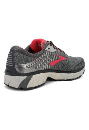 Tenis Running Gris-Coral Brooks Adrenaline Gts 18