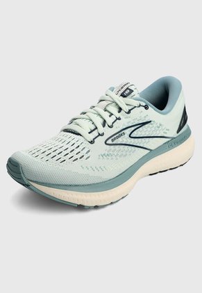 Tenis Running Verde Menta-Blanco Brooks WS Glycerin 19