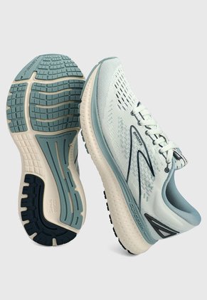 Tenis Running Verde Menta-Blanco Brooks WS Glycerin 19