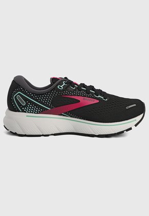 Tenis Running Negro-Fucsia-Blanco Brooks WS Ghost 14