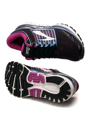 Tenis Training Negro-Violeta-Azul Brooks Transcend 5