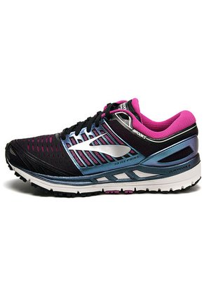 Tenis Training Negro-Violeta-Azul Brooks Transcend 5