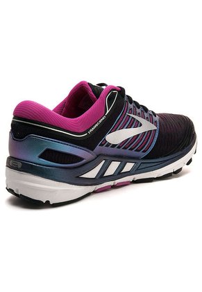 Tenis Training Negro-Violeta-Azul Brooks Transcend 5