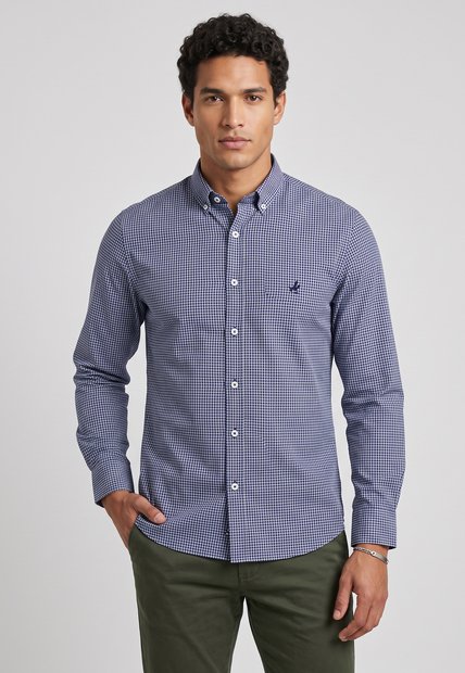 Camisa Brooksfield Azul