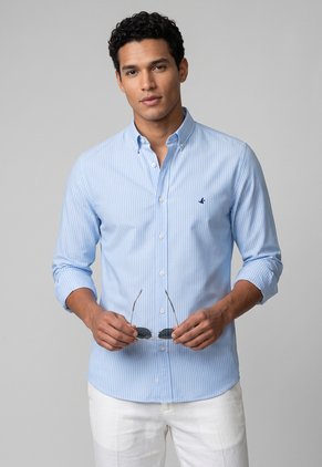 Camisa Brooksfield Celeste