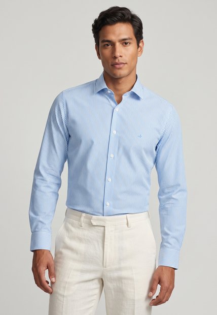 Camisa Brooksfield Celeste