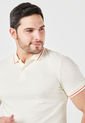 Polo Beige-Naranja Brooksfield de Brooksfield