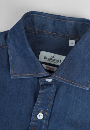 Camisa Denim Brooksfield Índigo Oscuro