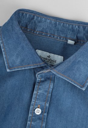 Camisa Denim Brooksfield índigo Medio