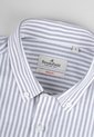 Camisa Brooksfield Gris de Brooksfield