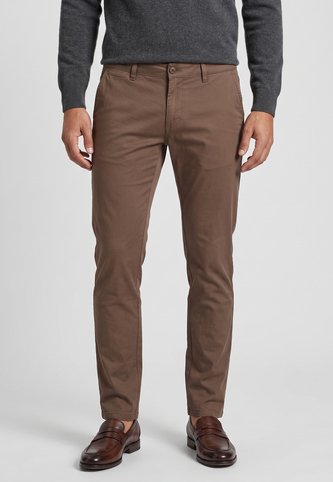 Pantalón Chino Brooksfield Slim Fit Café Brooksfield