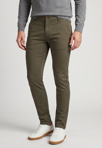 Pantalón Chino Brooksfield Verde Oliva Brooksfield