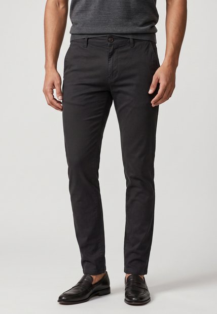 Pantalón Chino Brooksfield Slim Fit Gris