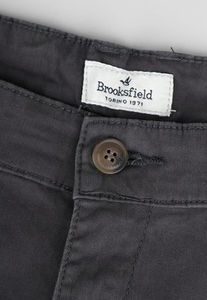 Pantalón Chino Brooksfield Slim Fit Gris
