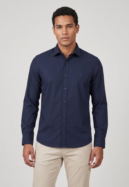 Camisa Brooksfield Azul