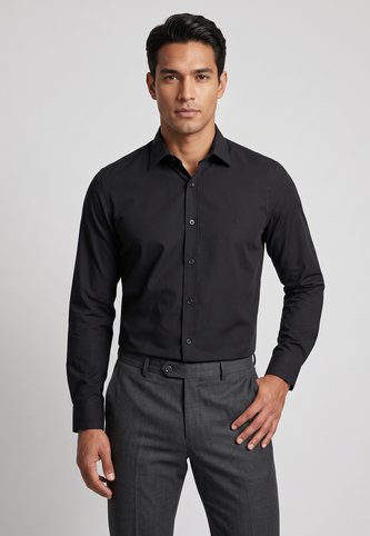 Camisa Brooksfield Negro Brooksfield