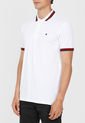 Polo Blanco-Azul-Rojo Brooksfield de Brooksfield
