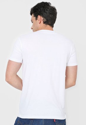 Camiseta Blanco-Azul-Rojo Brooksfield